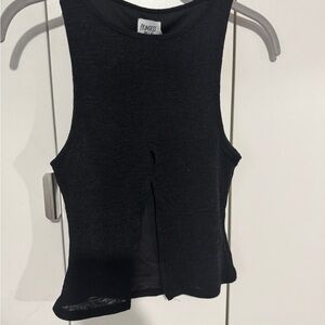 Princess Polly Black Lantau Tank Top